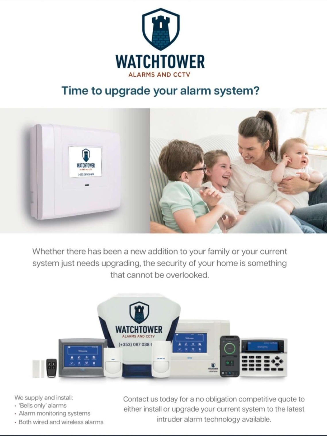 CCTV Camera Installation Donegal | Watchtower Alarms & CCTV